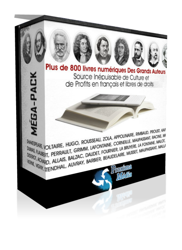 Méga-Pack 800 Livres Numeriques - Proxima Média