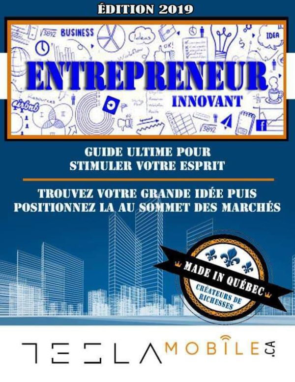 Entrepreneur Innovant du Québec - Club Sondages Rémunérés - Marketing Internet - Édition 2019